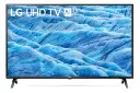 نمای جلو تلویزیون ال جی LG UM7340 مدل 49 اینچ با صفحه روشن