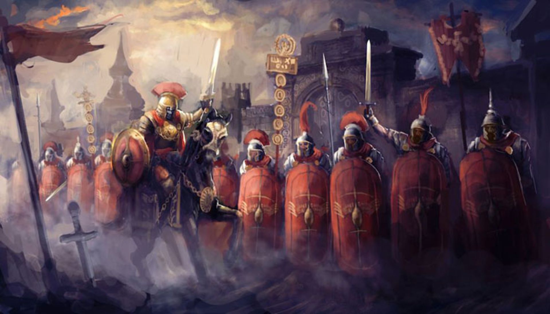 Roman soldiers