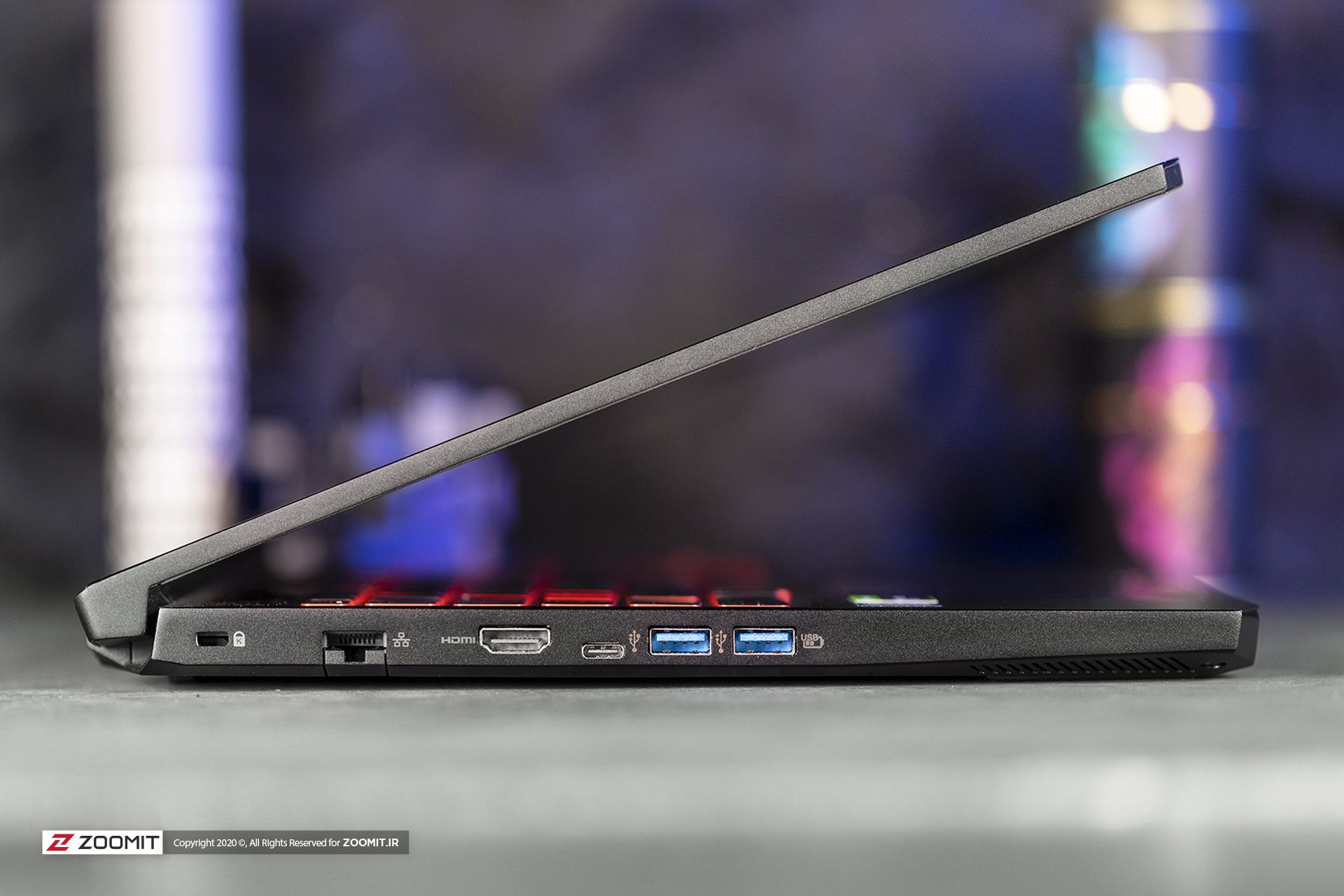 پورت های لپ تاپ ایسر نیترو 7