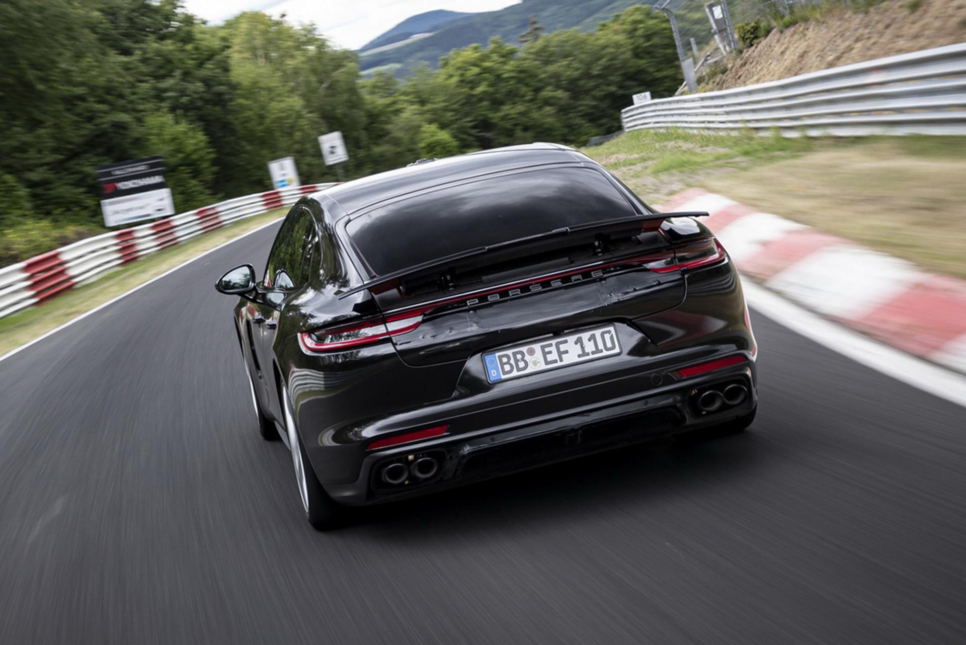 نوربرگ رینگ  پورشه پانامرا 2021 Porsche Panamera record 