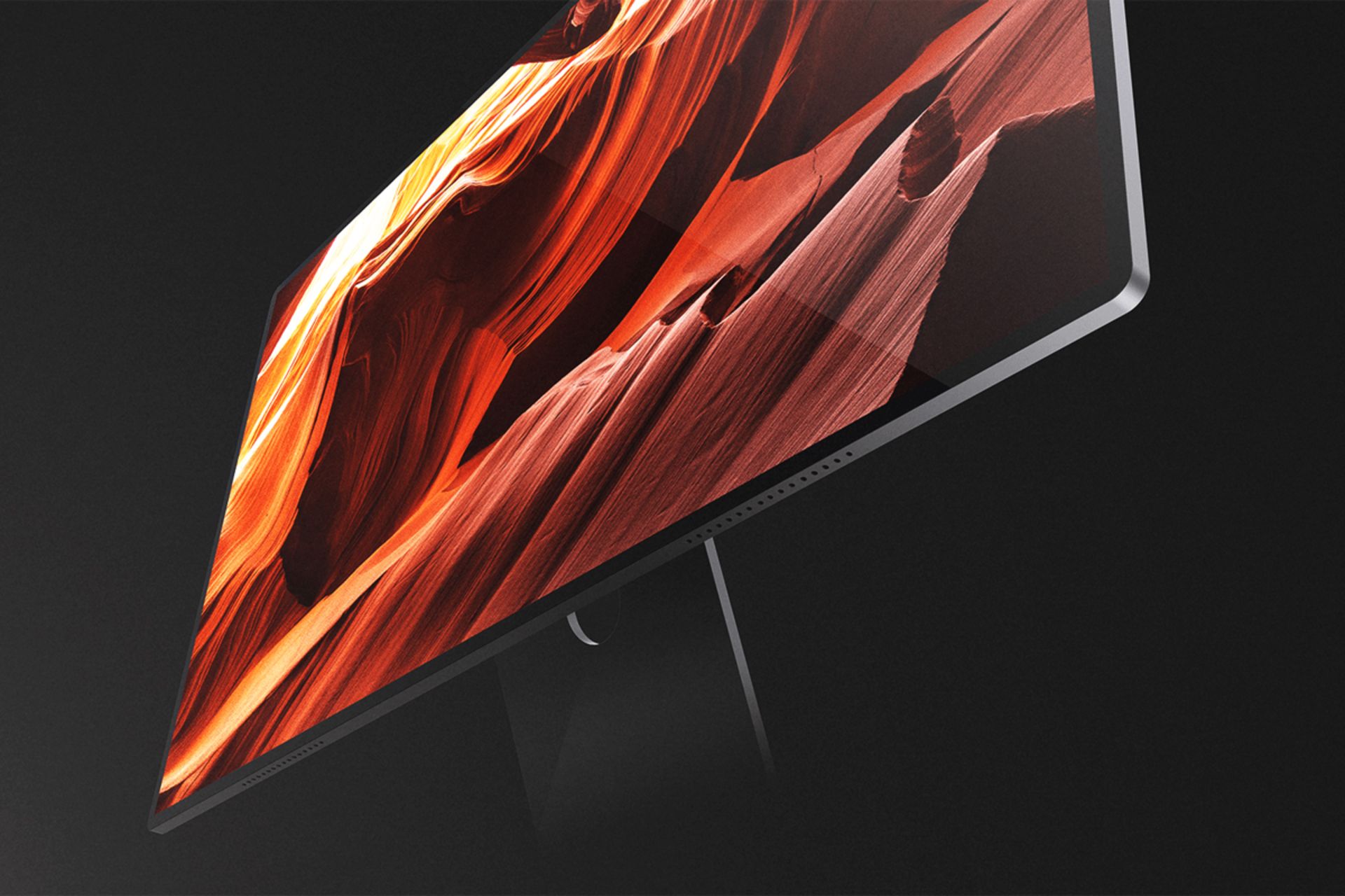 مدل بازطراحی شده آی مک / iMac از نمای پایین