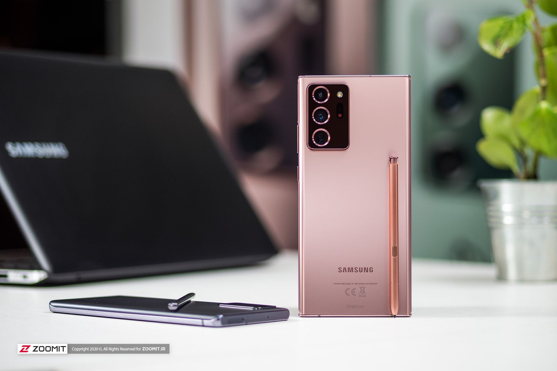 نمای کامل سامسونگ گلکسی نوت 20 اولترا