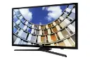 نمای نیمرخ تلویزیون سامسونگ M5300 مدل 49 اینچ با پایه مرکزی