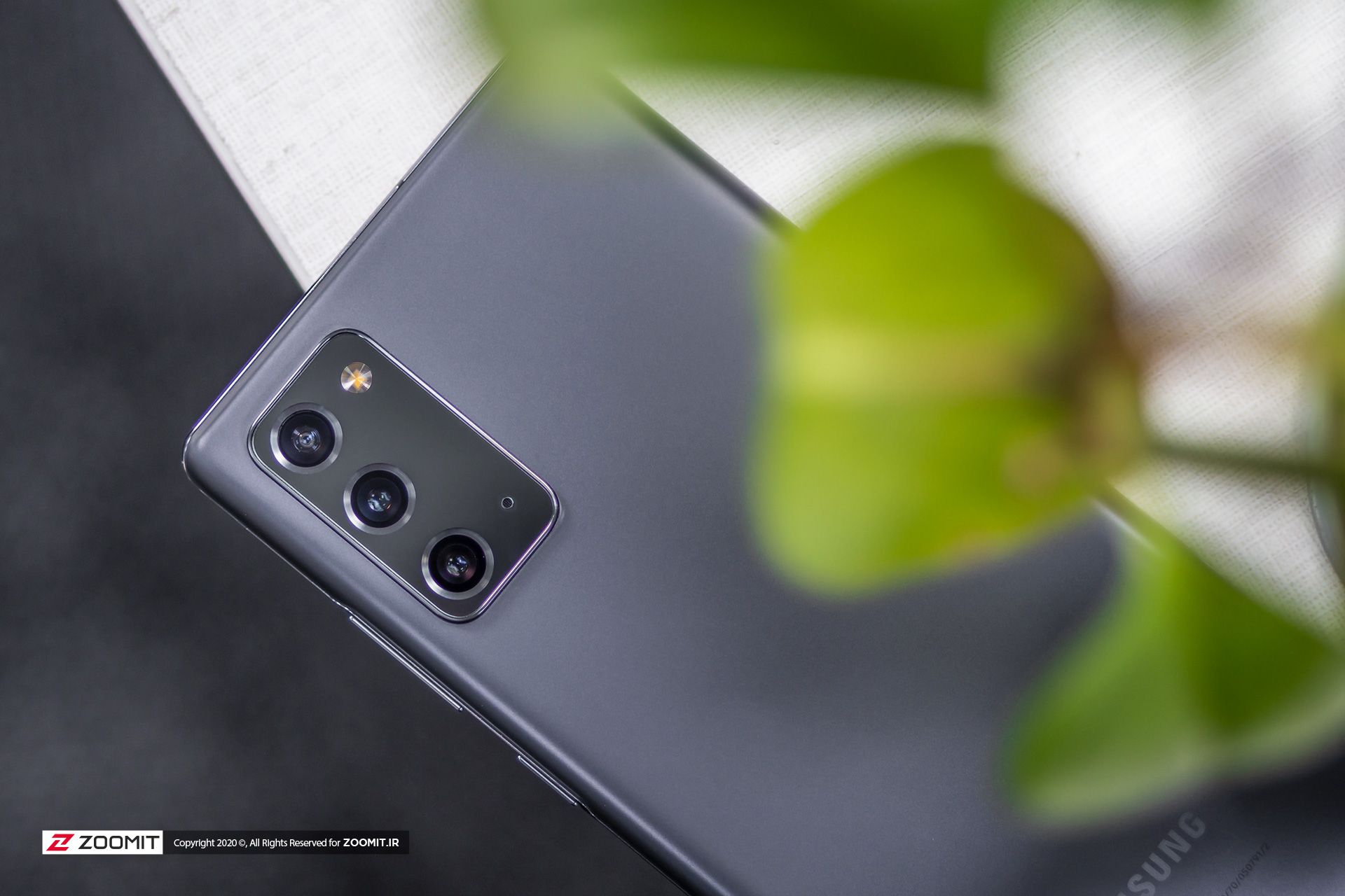 نمای دوربین سامسونگ گلکسی نوت 20 