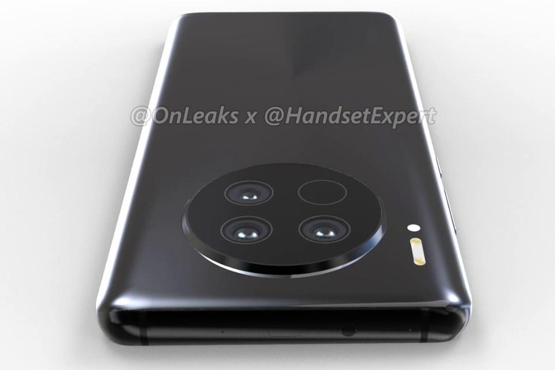 نمای بالای پشت هواوی میت 40 / Huawei Mate 40