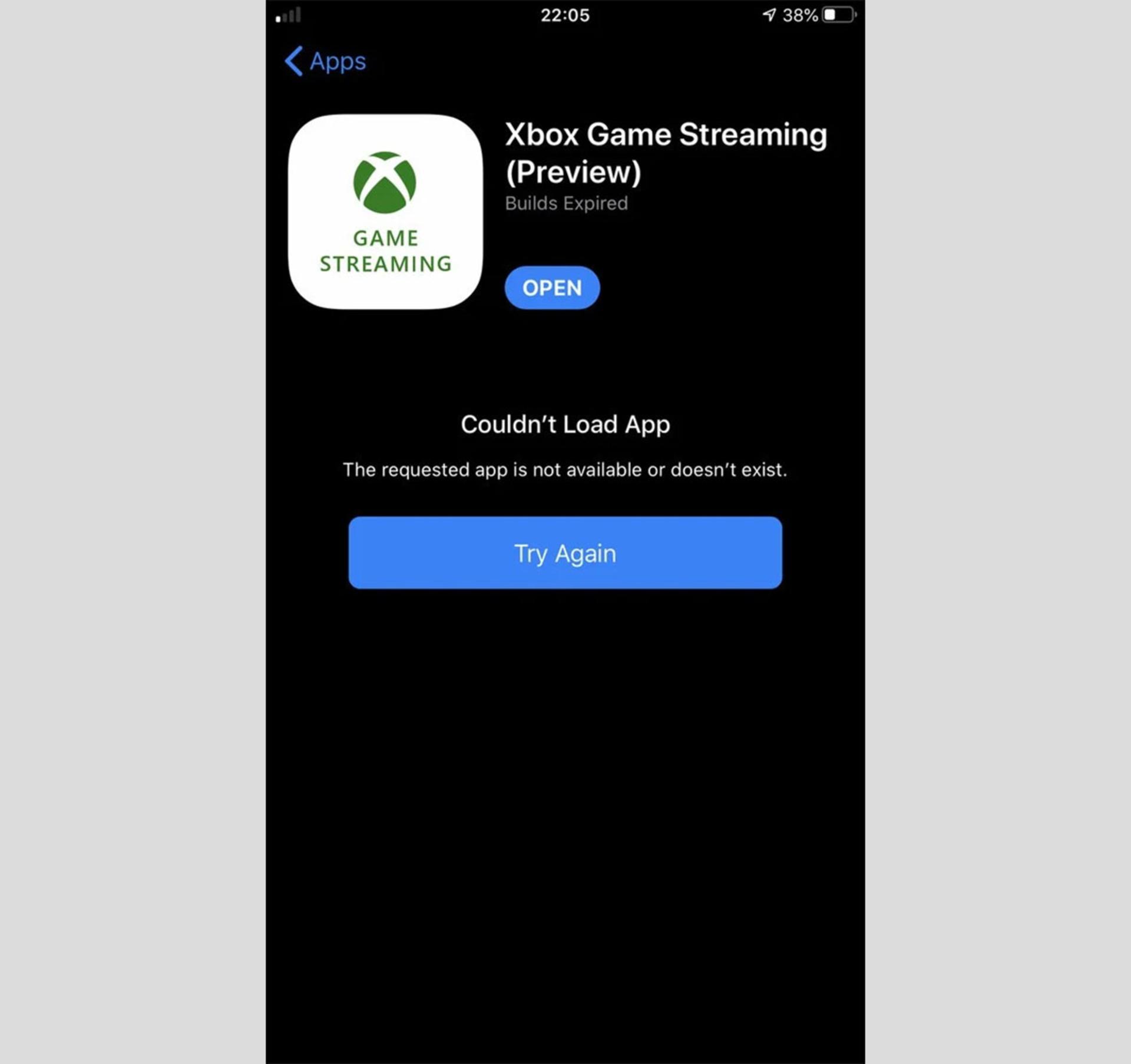 توقف فاز آزمایشی Project xCloud در iOS