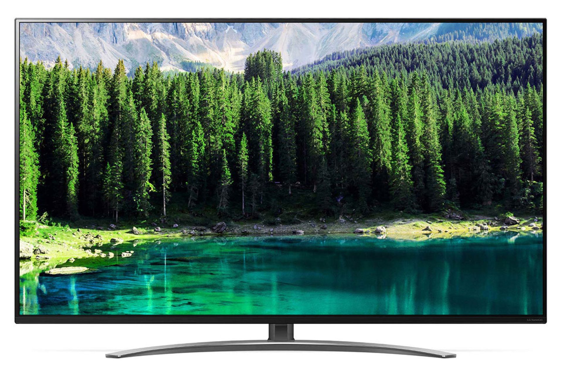 نمای جلو تلویزیون ال جی SM8600 مدل 55 اینچ
