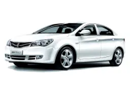 خودرو ام جی 350 سفید نمای جلو / MG 350 2012