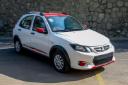 نمای نیمرخ خودرو سایپا کوییک آر سفید / Saipa Quick R