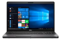 لپ‌تاپ DELL Latitude 5500 نمای جلو صفحه کلید و صفحه نمایش / لتیتود 5500 دل