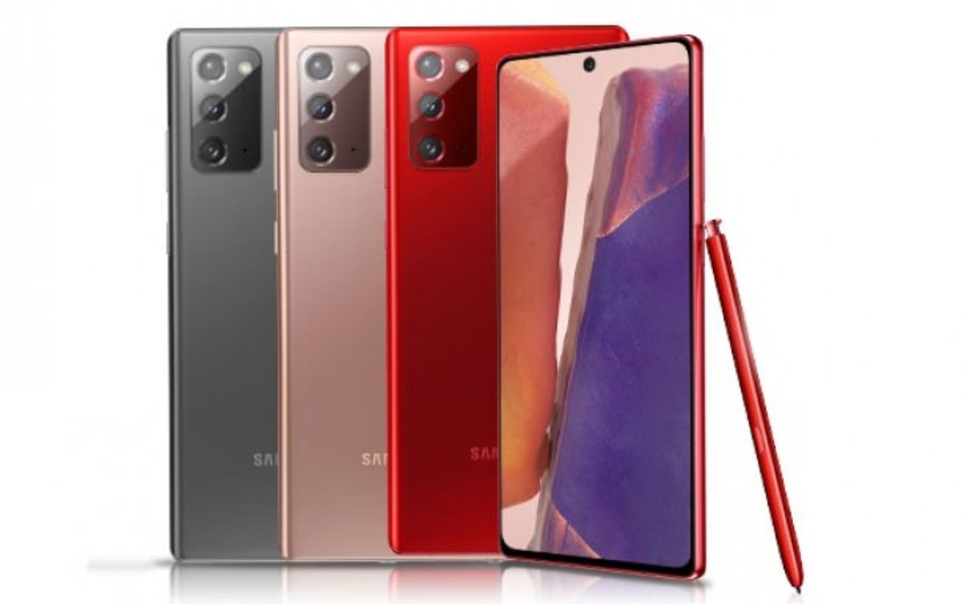 رنگبندی گلکسی نوت 20 سامسونگ