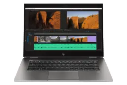 لپ‌تاپ HP ZBook 15 Studio G5 Mobile Workstation نمای جلو صفحه کلید و صفحه نمایش / زد بوک 15 استودی