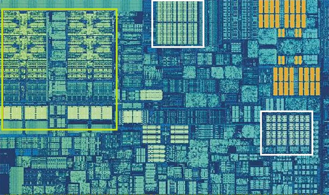 نمای نزدیک پردازنده Intel Skylake