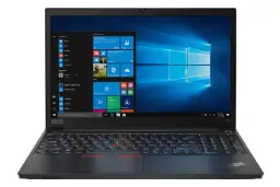 لپ‌تاپ Lenovo ThinkPad E15 نمای جلو صفحه کلید و صفحه نمایش / تینک پد E15 لنوو