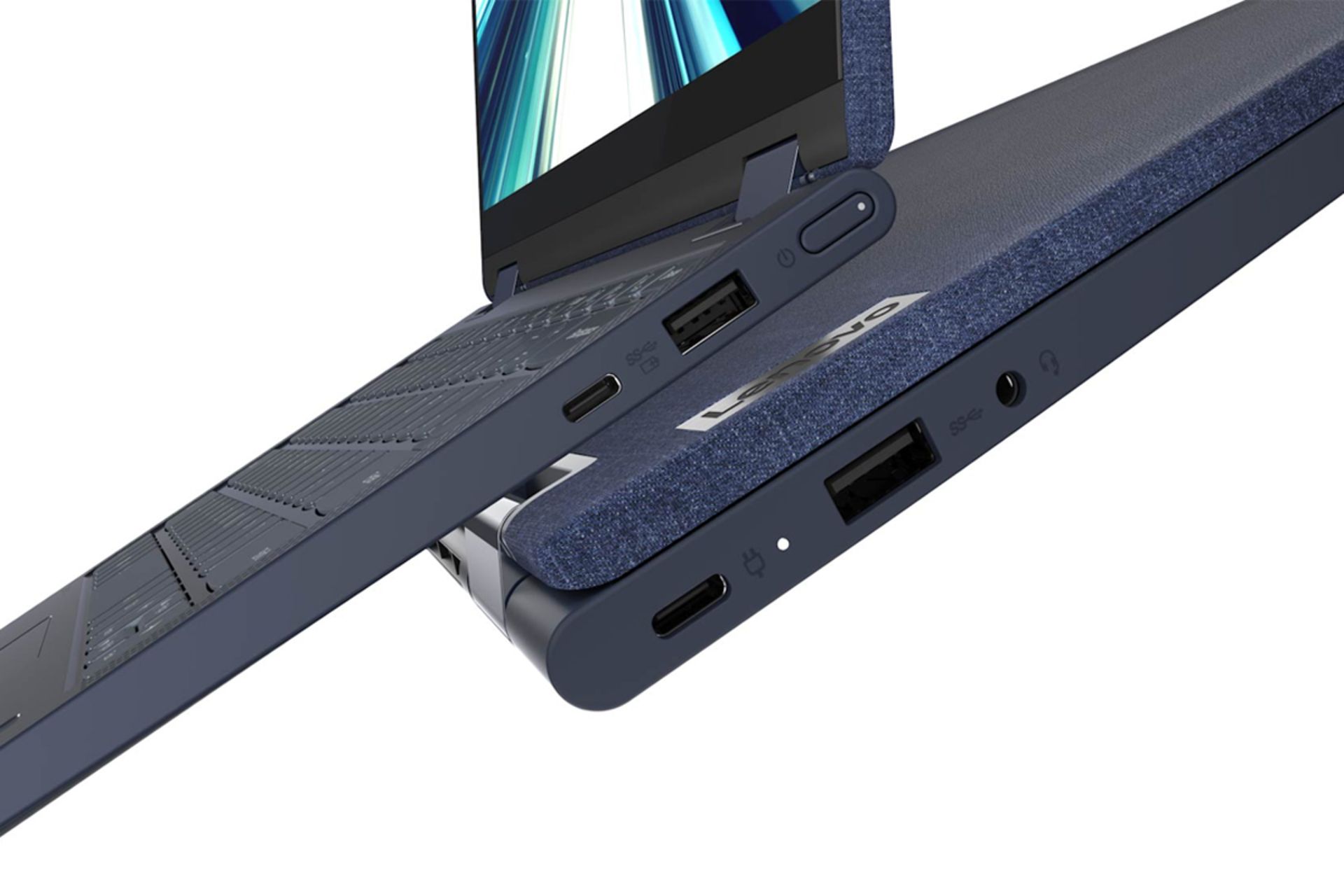 لنوو یوگا 6 / Lenovo Yoga 6 از نمای کنار مشکی
