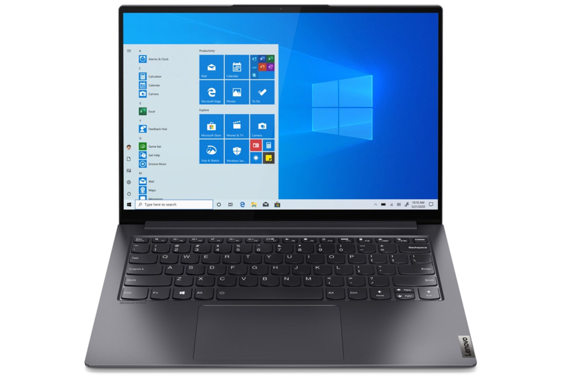 نمای جلو لنوو یوگا اسلیم 7 پرو / Lenovo Yoga Slim 7 Pro