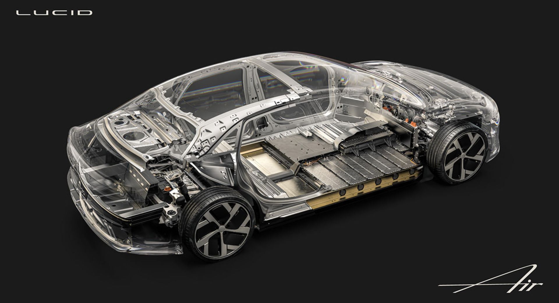پلتفرم خودروی الکتریکی و سدان لوکس لوسید ایر / Lucid Air electric luxury sedan