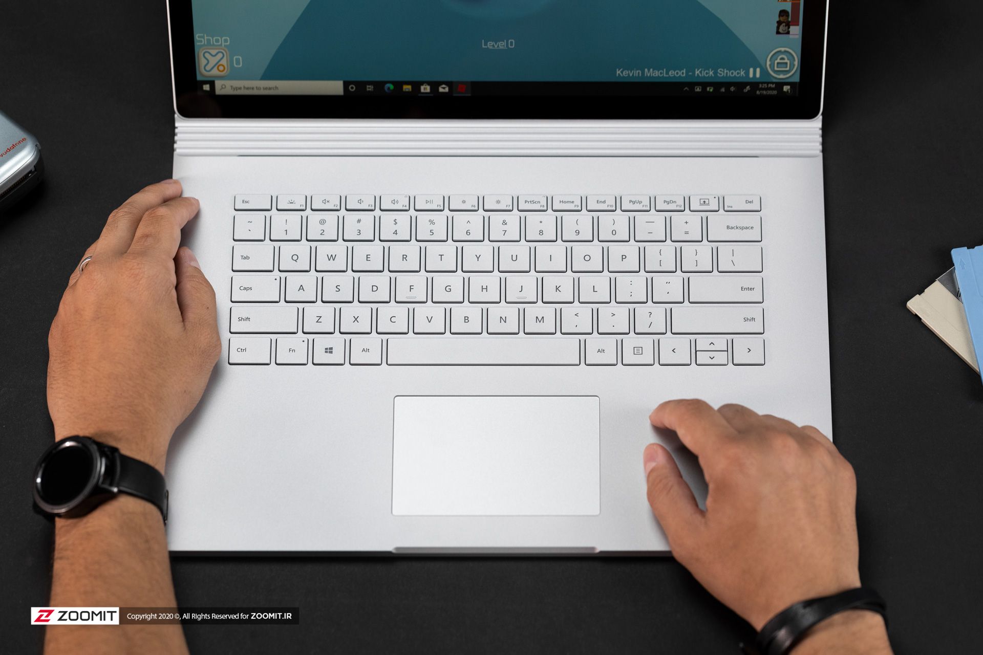 ترک پد و کیبورد سرفیس بوک ۳ مایکروسافت / Microsoft Surface Book 3