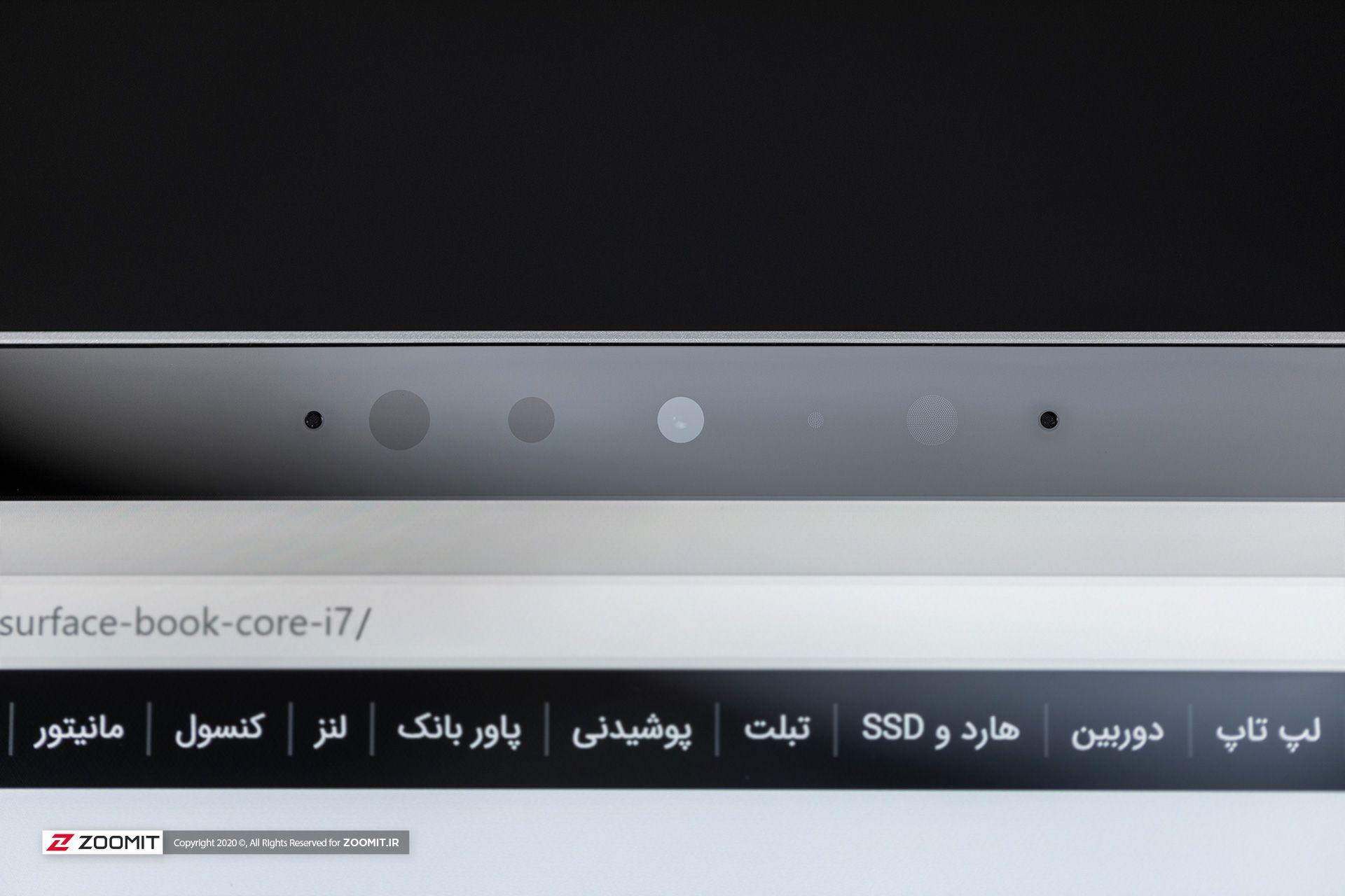 وب کم سرفیس بوک ۳ مایکروسافت / Microsoft Surface Book 3