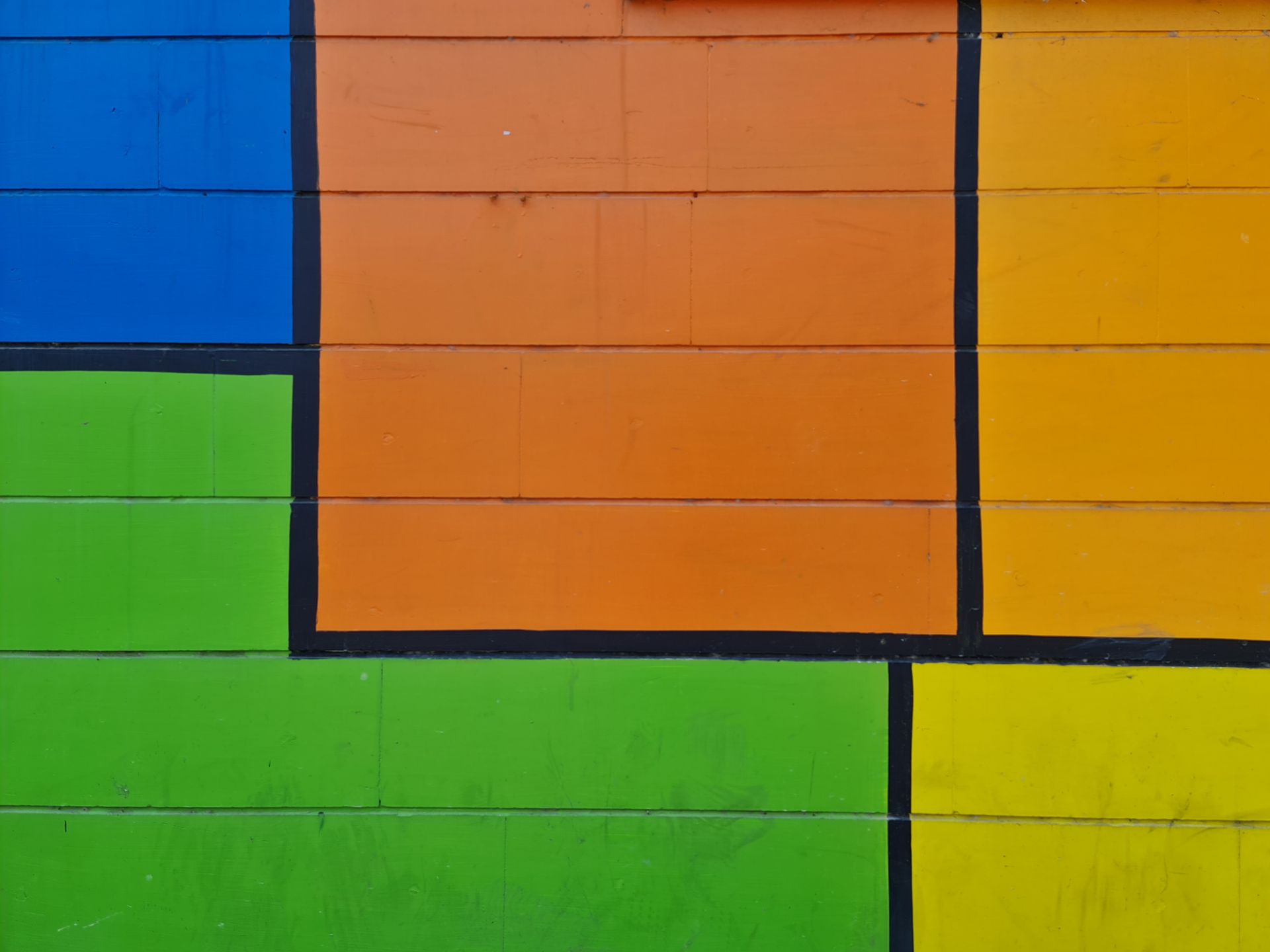 نمونه عکس دوربین اصلی گلکسی نوت ۲۰ اولترا - دیوار رنگی