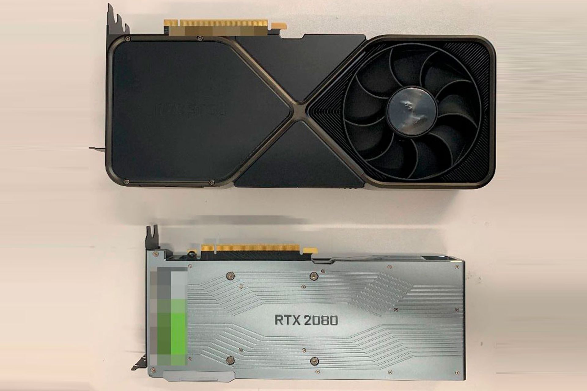 مرجع متخصصين ايران انويديا جي فورس ۳۰۹۰ / Nvidia GeForce RTX 3090 در كنار RTX 2080 از پشت