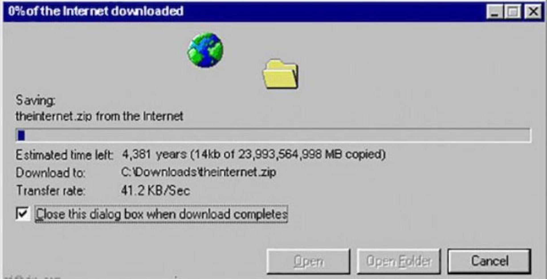 سرعت دانلود