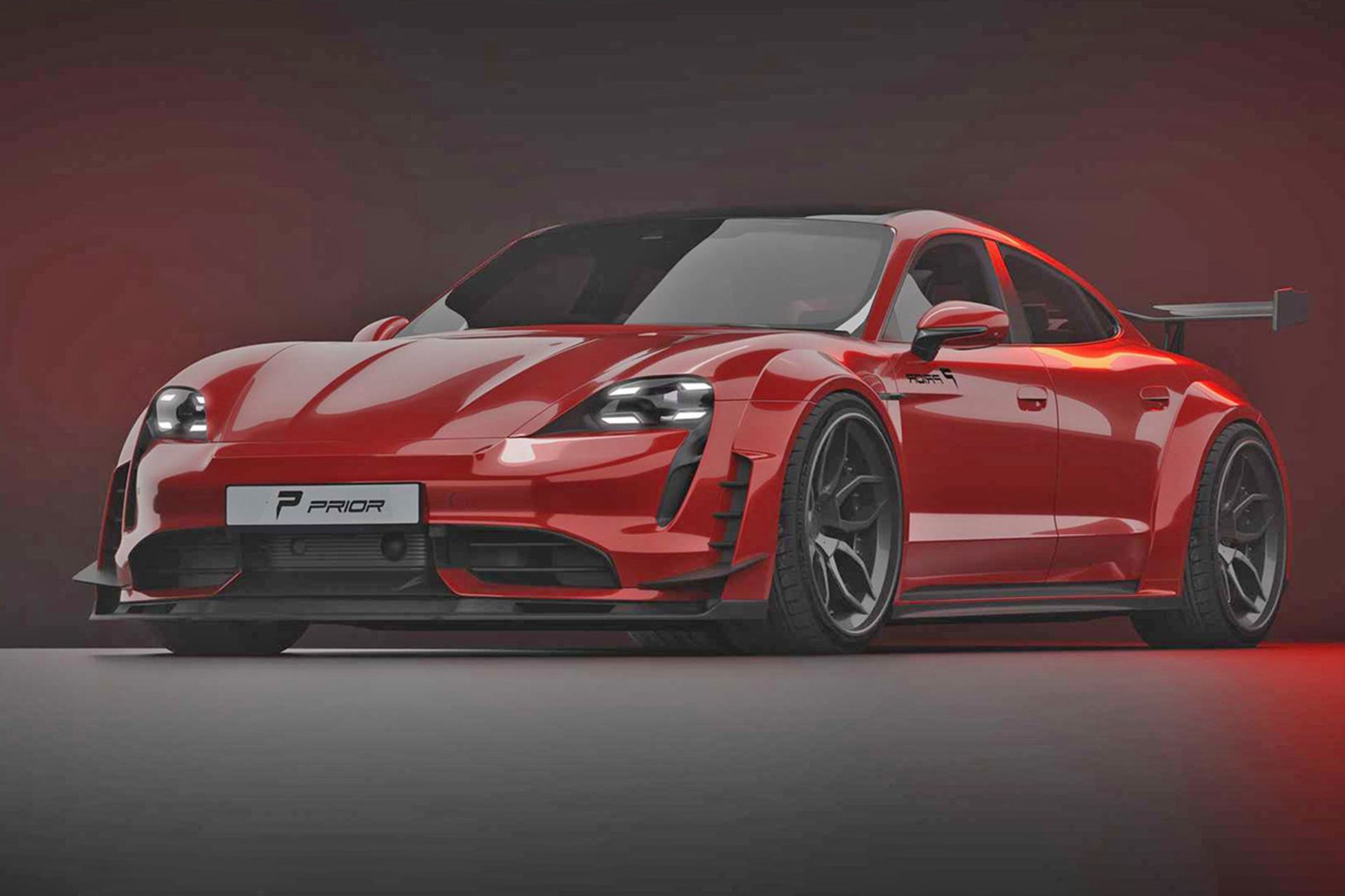 Porsche Taycan  Prior Design  پورشه تایکان تیونینگ پرایر دیزاین