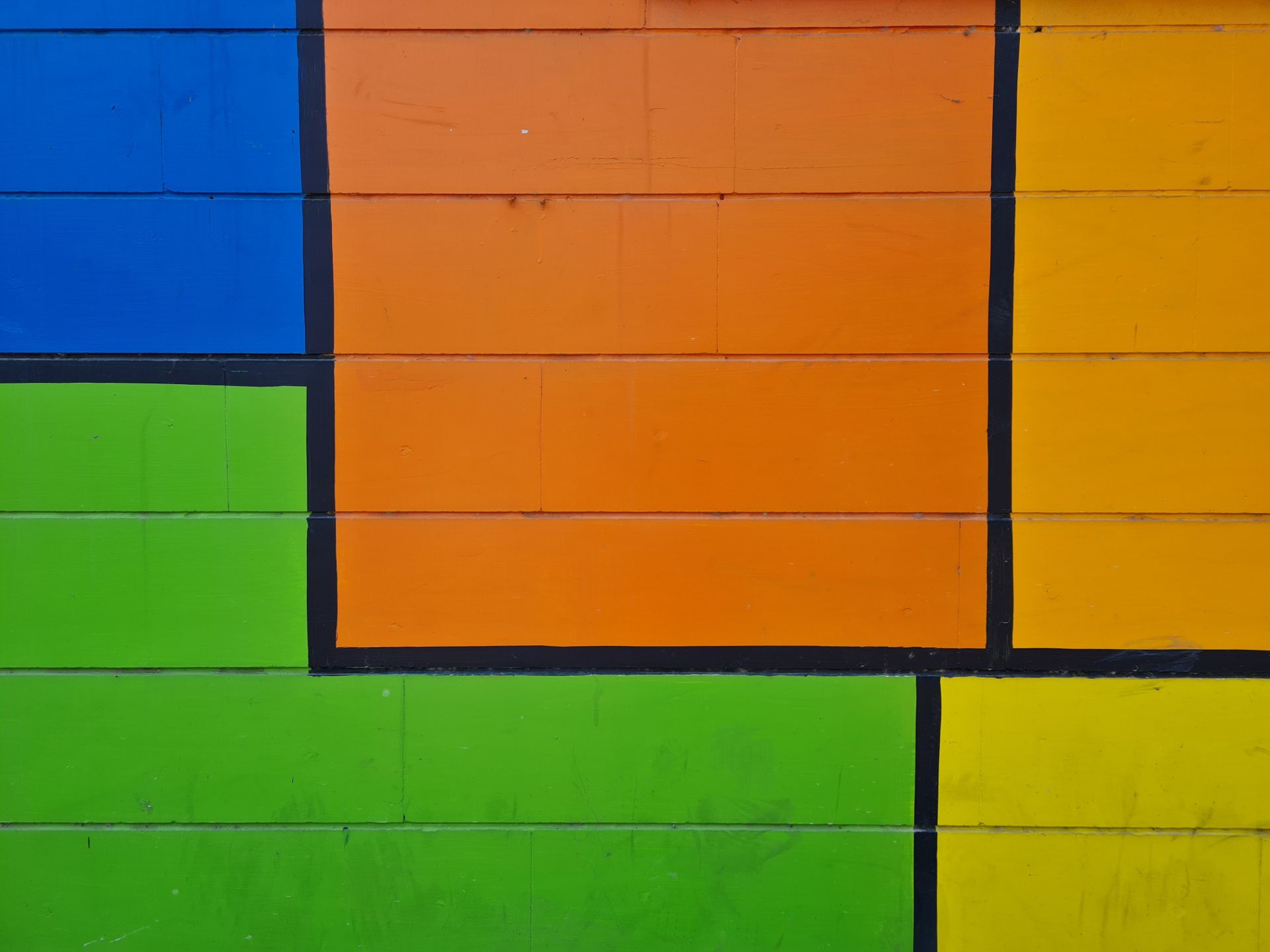 نمونه عکس دوربین اصلی گلکسی نوت ۲۰ - دیوار رنگی