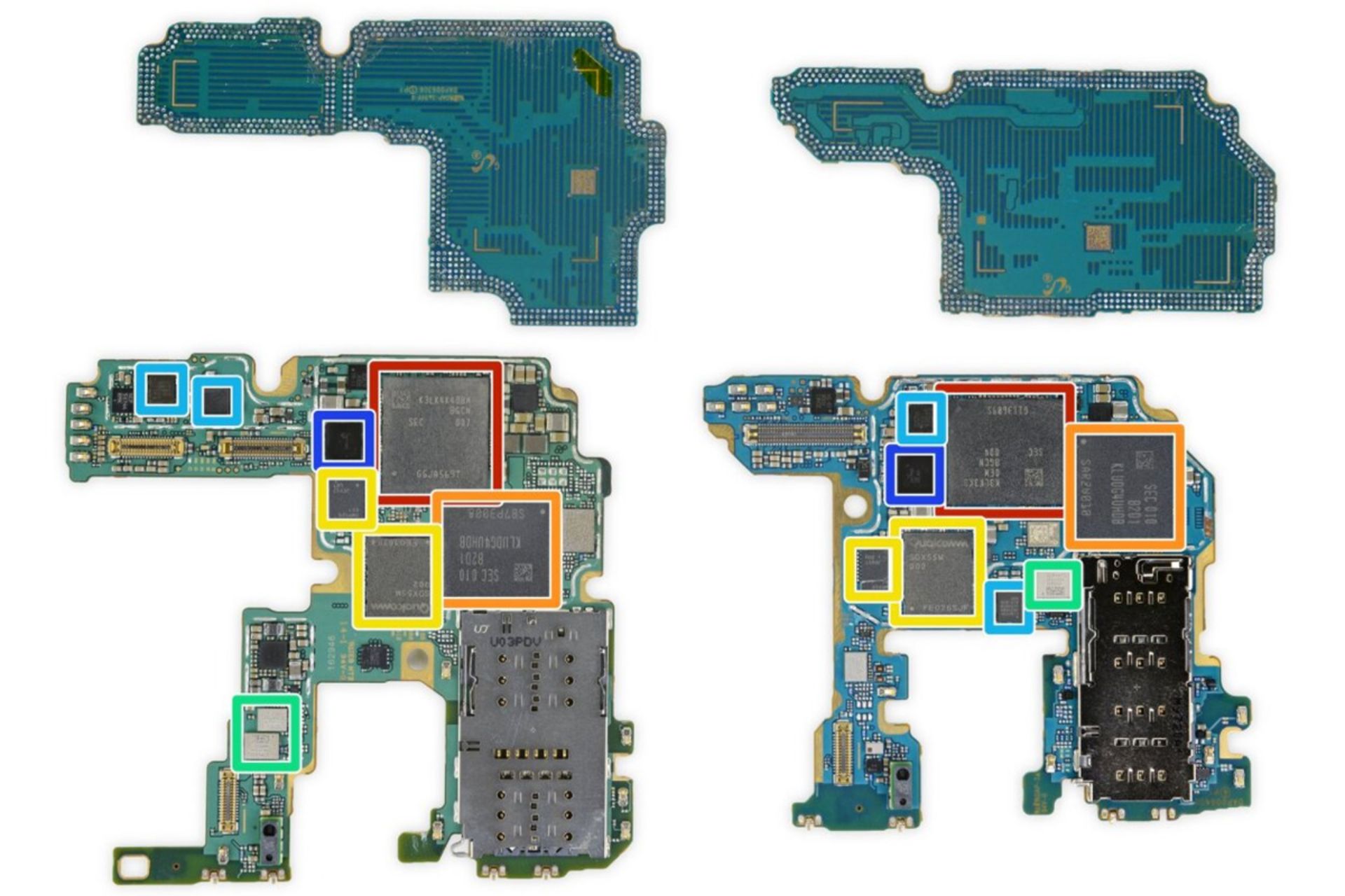 مادربرد گلکسی نوت 20 اولترا / Note20 Ultra و مدل عادی
