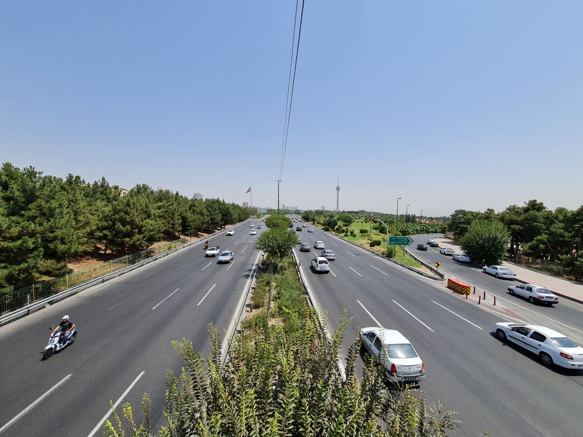 نمونه عکس اولتراواید گلکسی نوت ۲۰ اولترا - بزرگراه همت