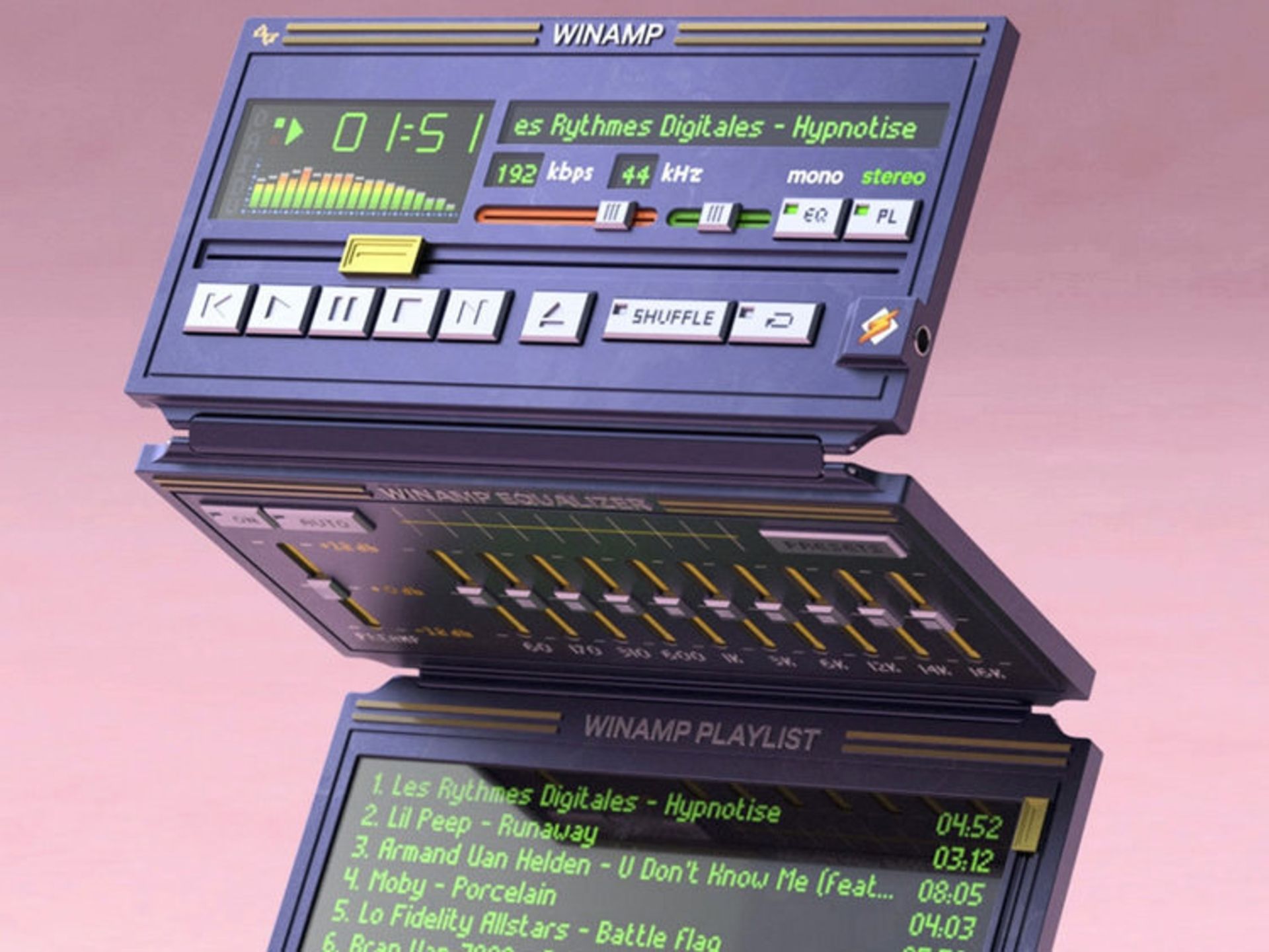 نرم افزار پخش موسیقی وینمپ