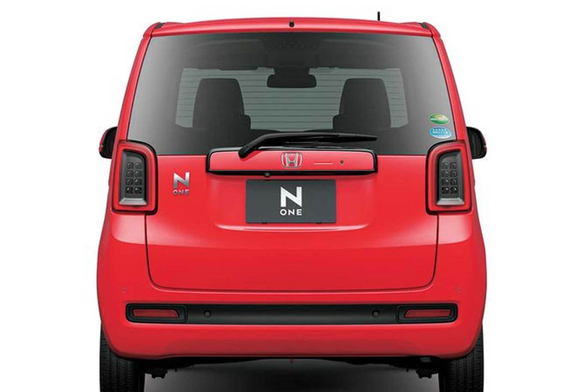 مرجع متخصصين ايران نماي عقب خودرو هاچ بك / hatchback هوندا ان-وان / Honda N-One قرمز رنگ