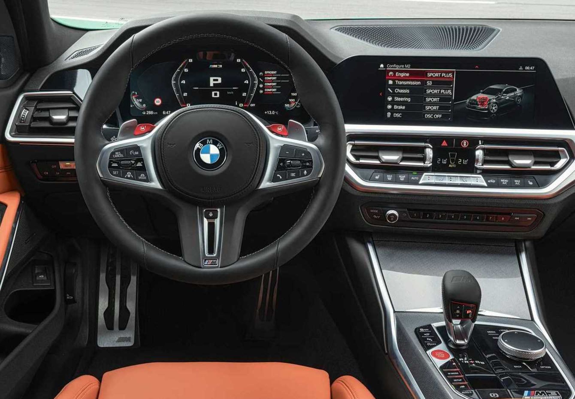 BMW M3 M4 2021 بی ام و M3 M4  فضای داخلی
