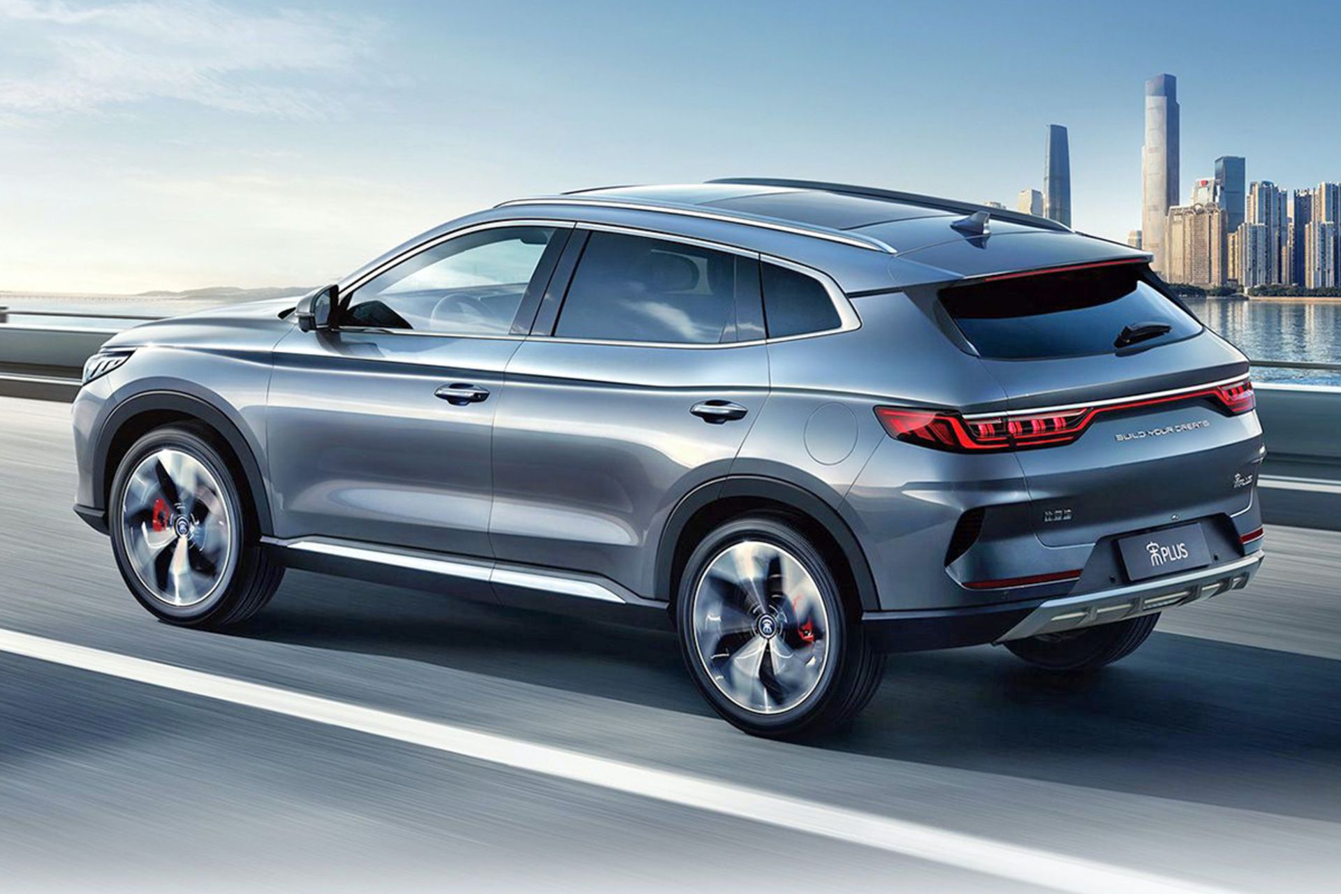 BYD Song Plus بی وای دی سانگ پلاس نمای پشت