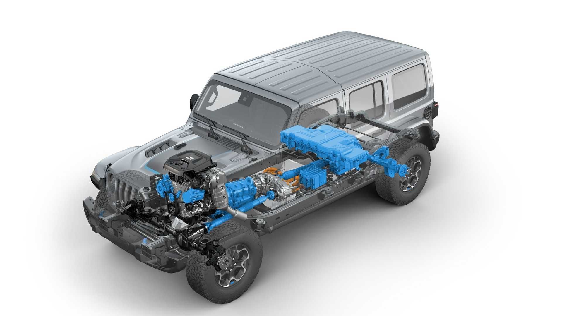 Jeep Wrangler 4xe جیپ رانگلر پلاگین هیبرید