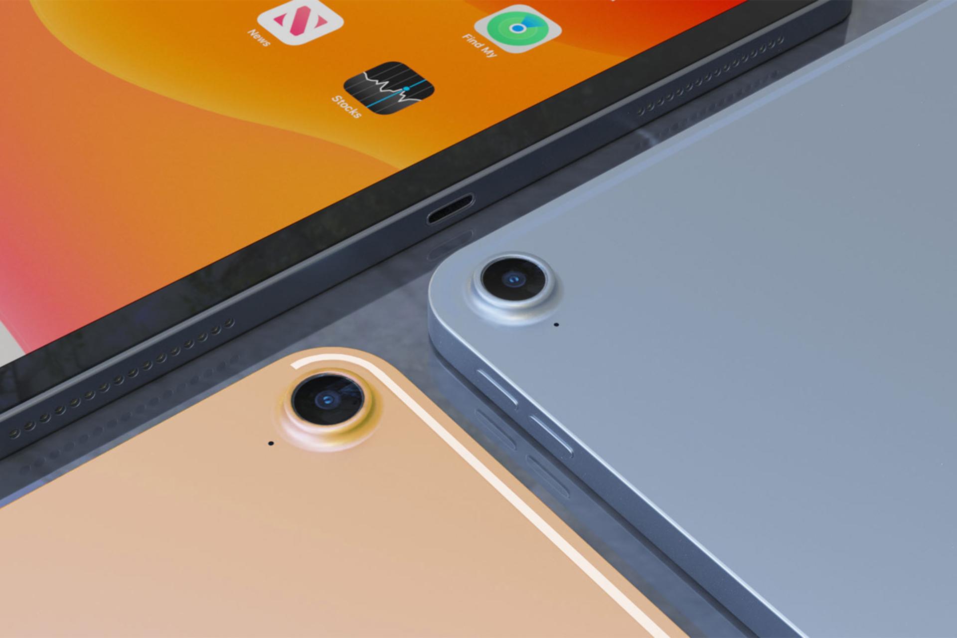 رندر غیررسمی آیپد ایر 2020 / iPad Air 2020 دوربین نمای نزدیک