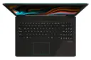 لپ تاپ ایسوس M570DD از نمای بالا و نمایش کیبورد
