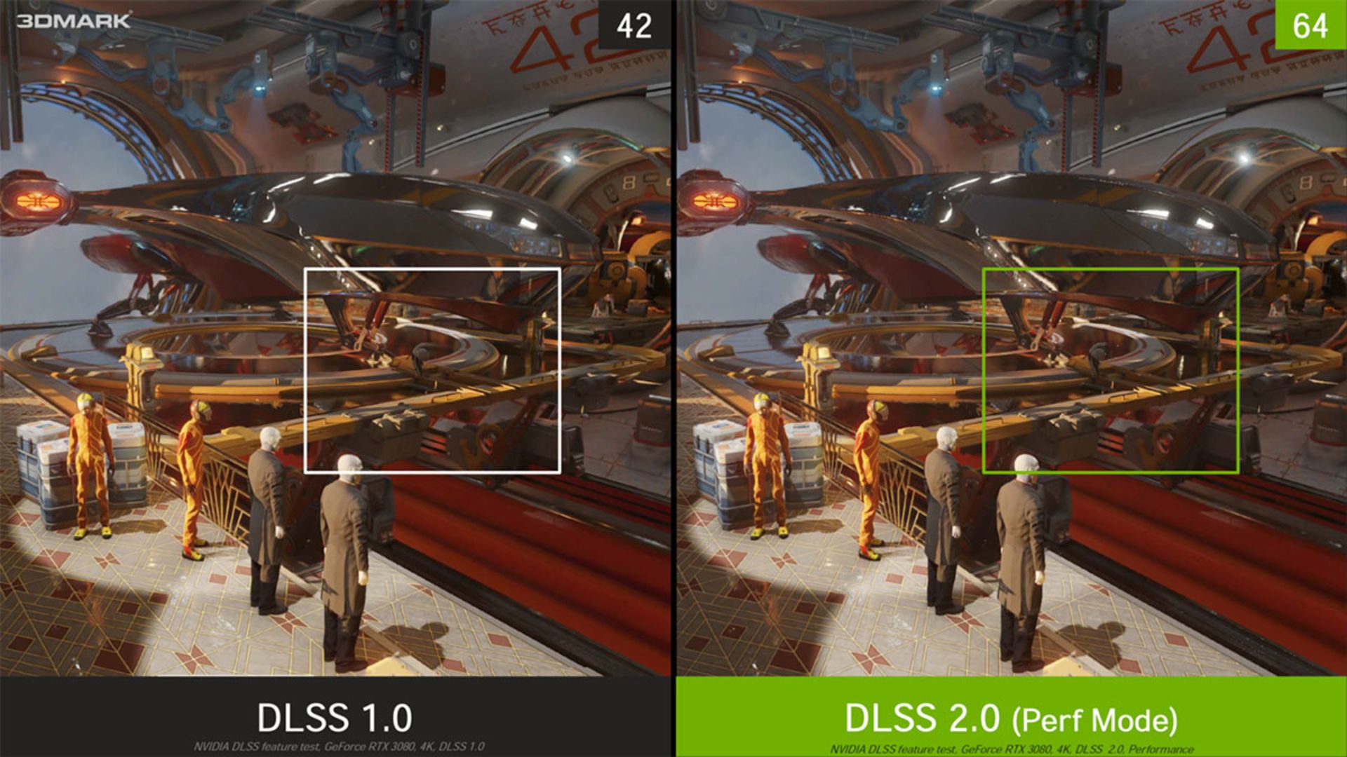 DLSS 2.0 در مقایسه به DLSS 1.0