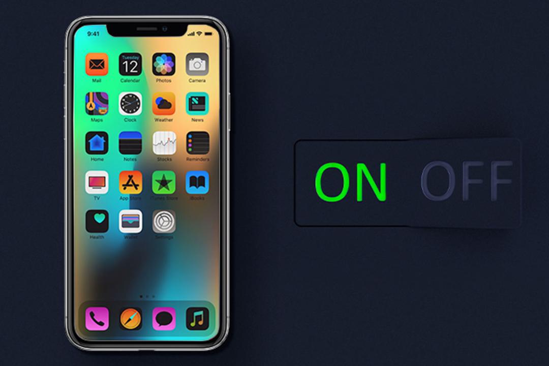 حالت تاریک iOS