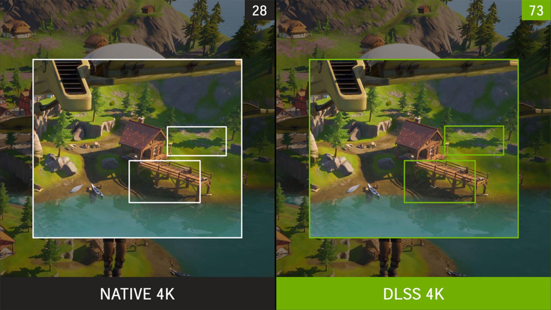 DLSS 2.0 در فورت نایت