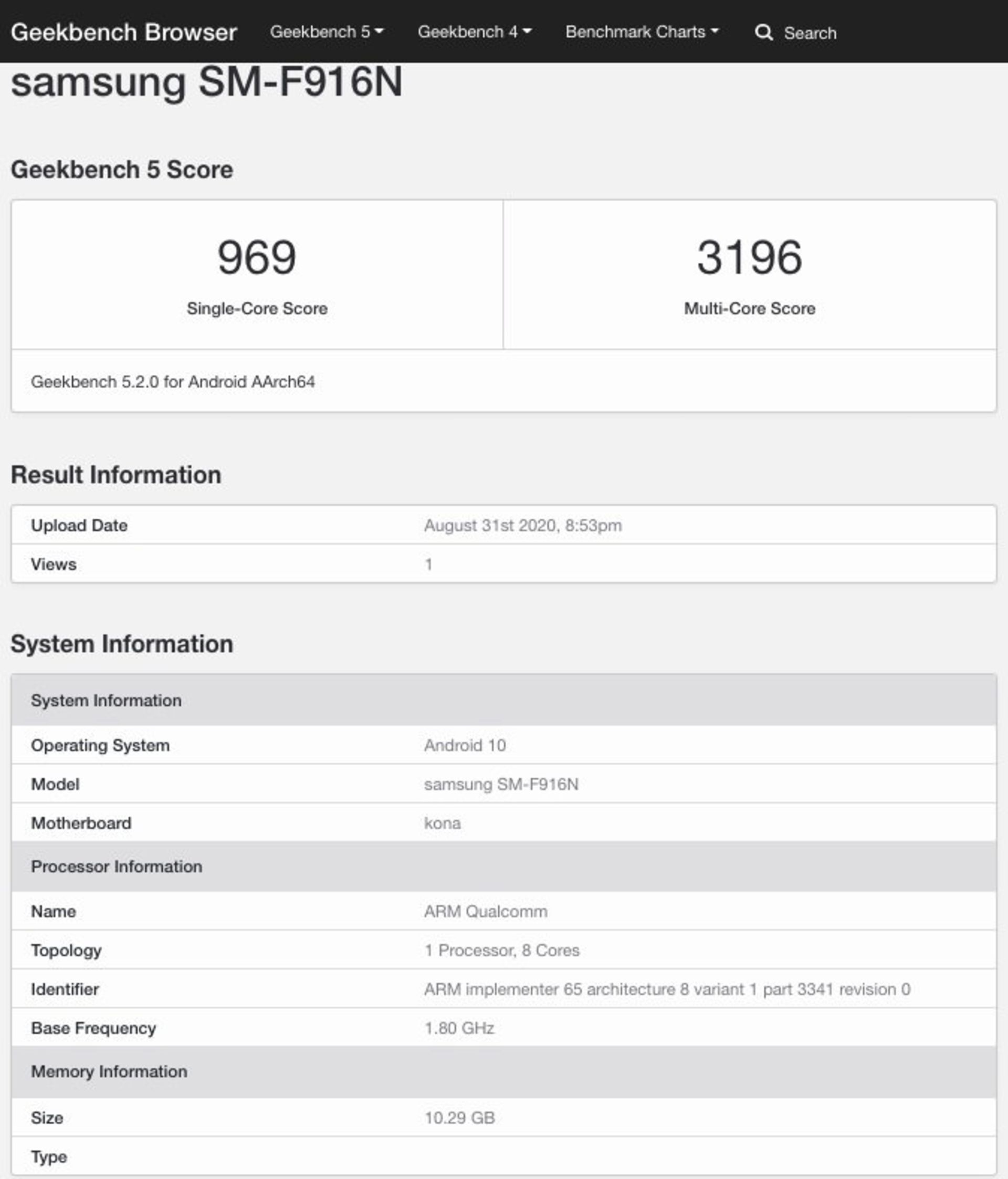 بنچمارک گلکسی زد فولد 2