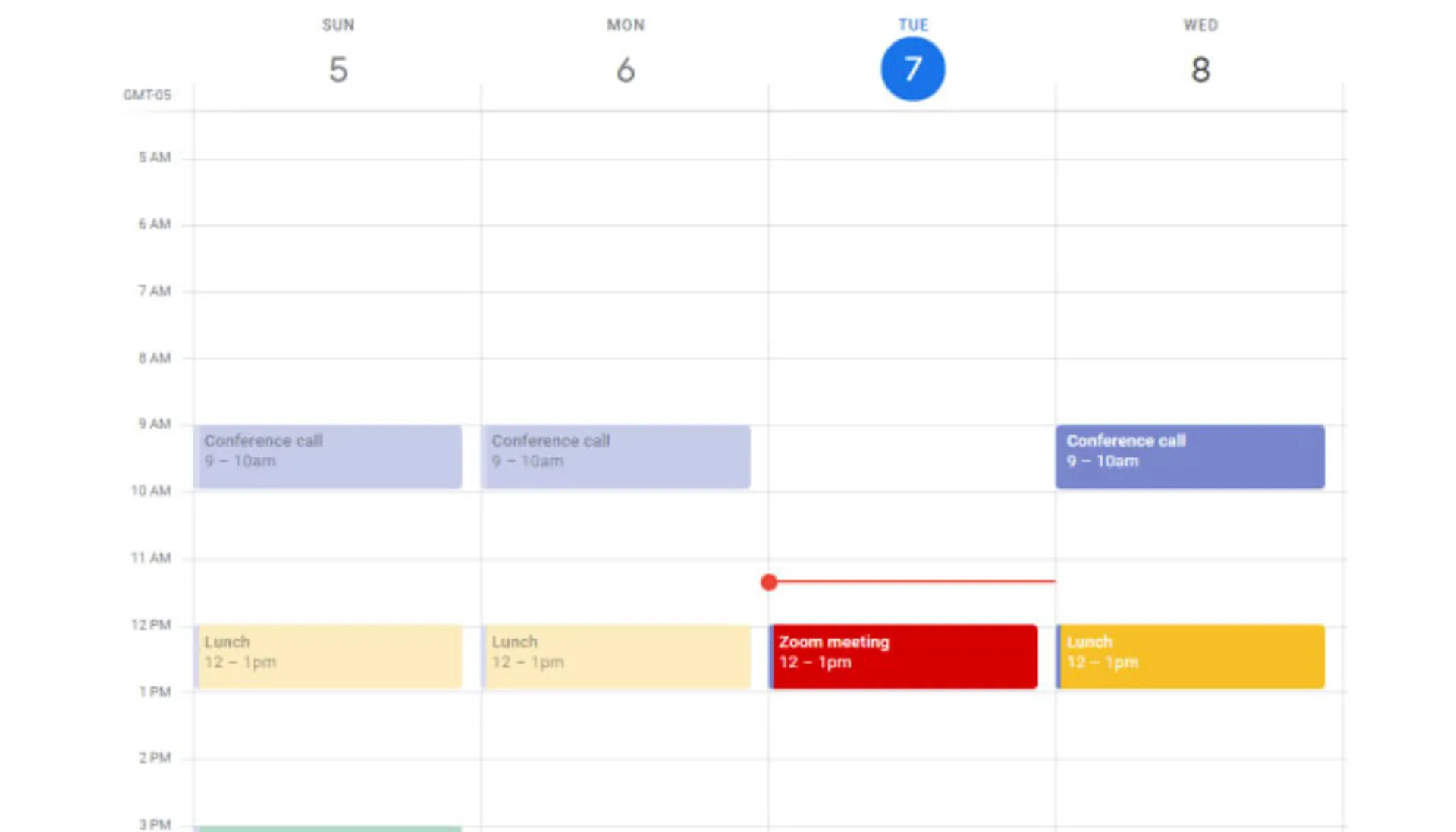 اپلیکیشن های برنامه ریزی Google Calendar