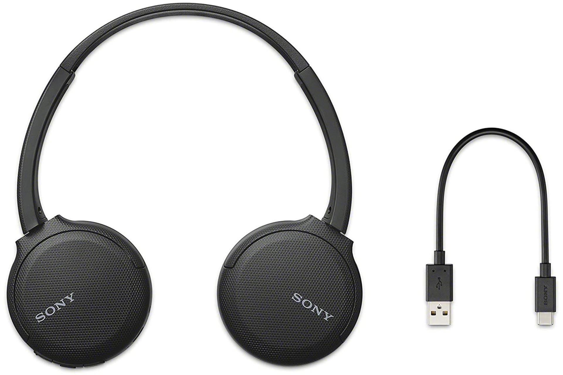 هدفون سونی Sony WH-CH510 با کابل شارژ