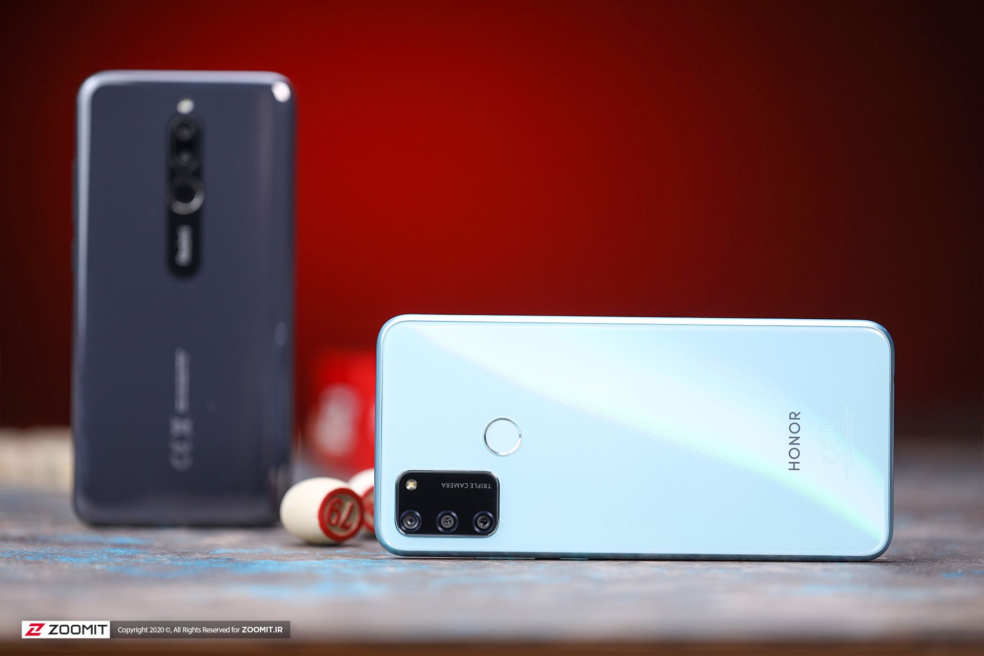 آنر ۹ ای (Honor 9A) در کنار شیائومی ردمی ۸ (Xiaomi Redmi 8)