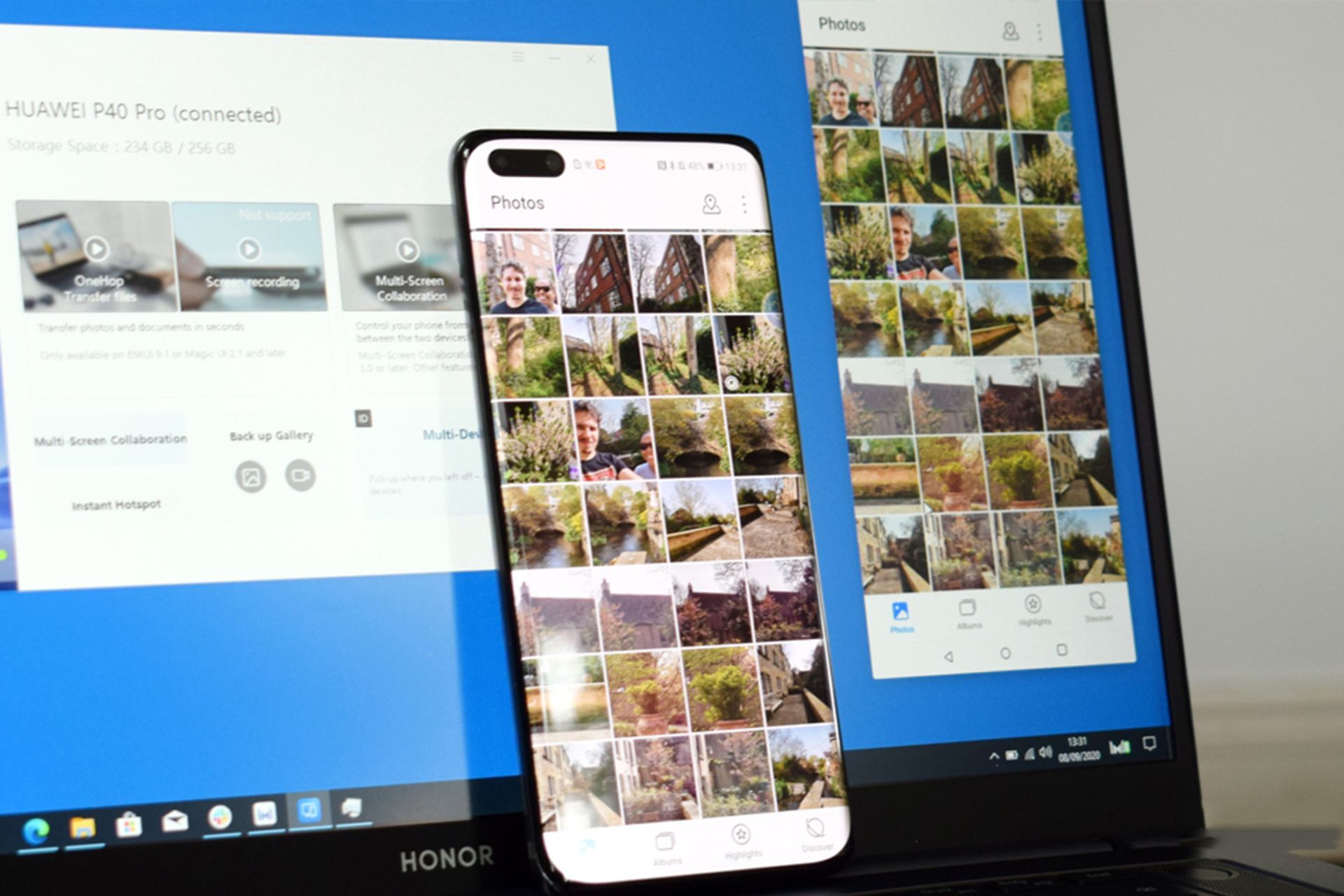 قابلیت چند نمایشگری رابط کاربری EMUI 11 هواوی