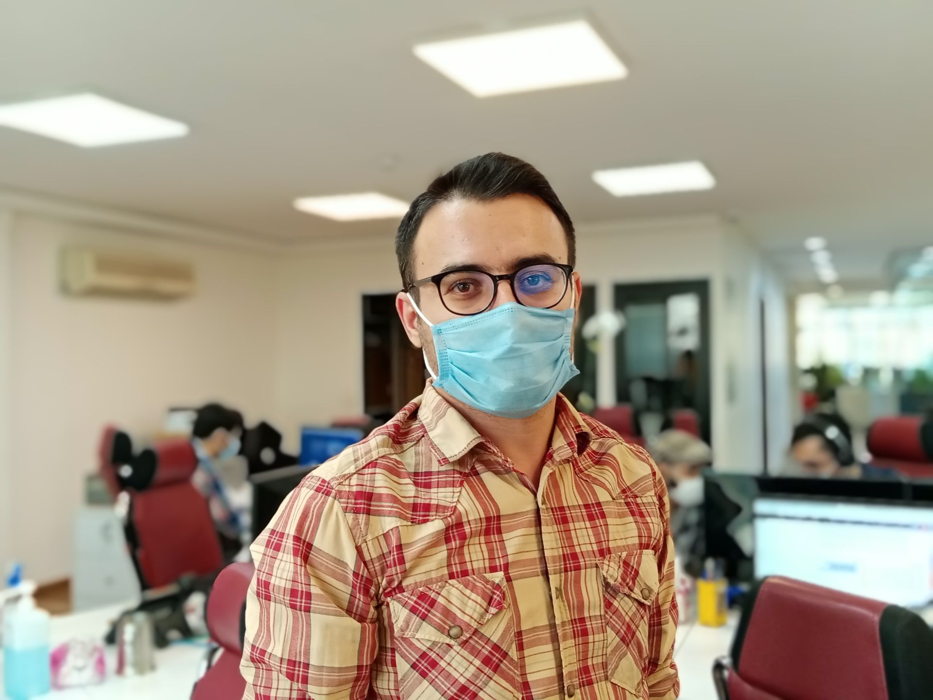 نمونه عکس ثبت شده توسط آنر ۹ ای در حالت پرتره - مهرداد عیسی‌لو