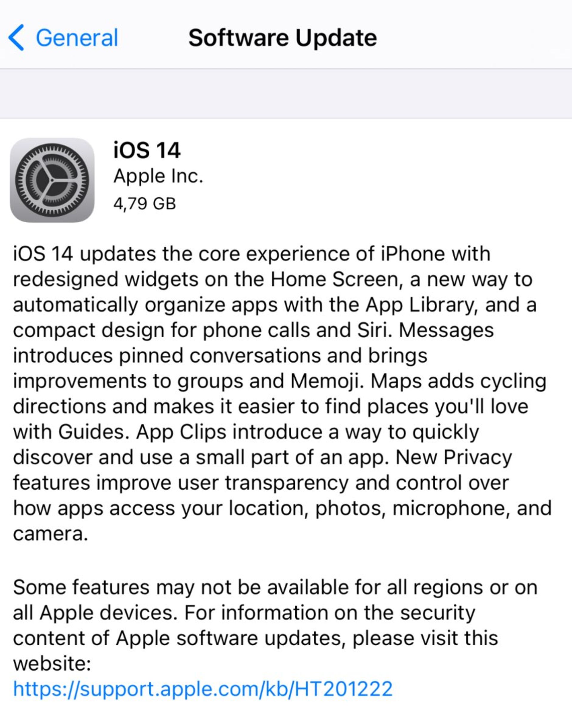 iOS 14 GM Build