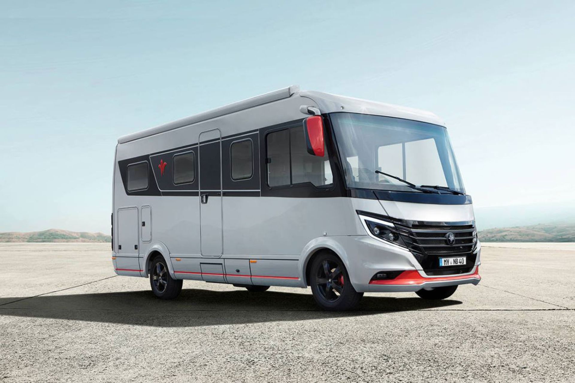 خانه متحرک / iSmove motorhome با منظره آسمان