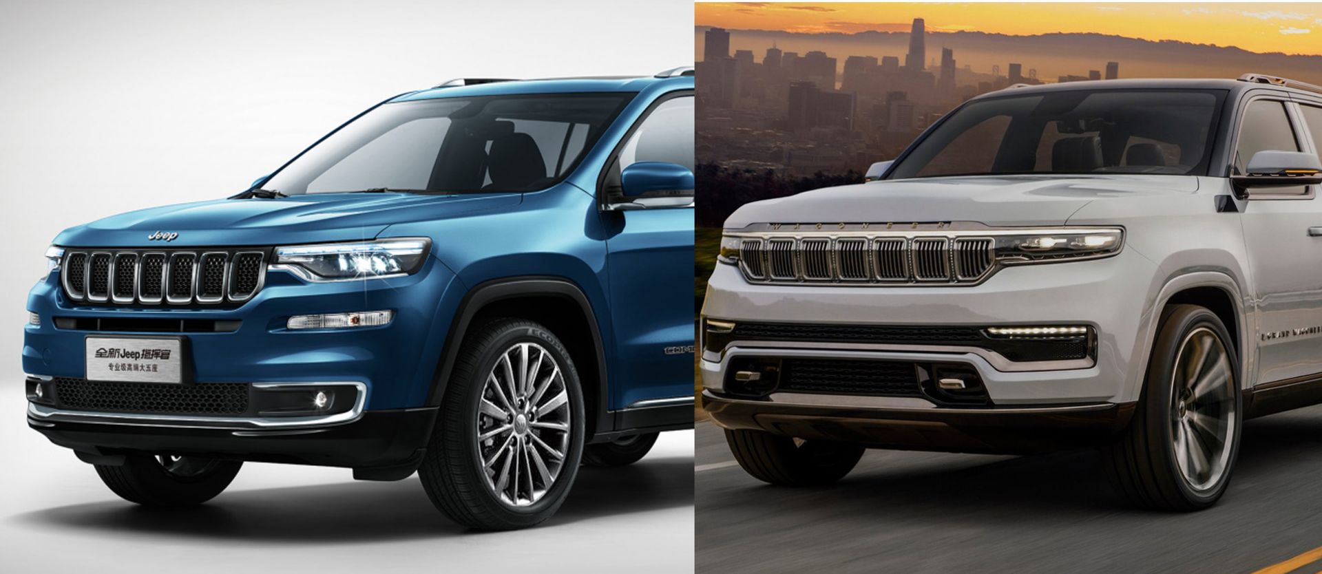 Jeep Commander   جیپ کامندر 2020 و جیپ واگونیر مفهومی 