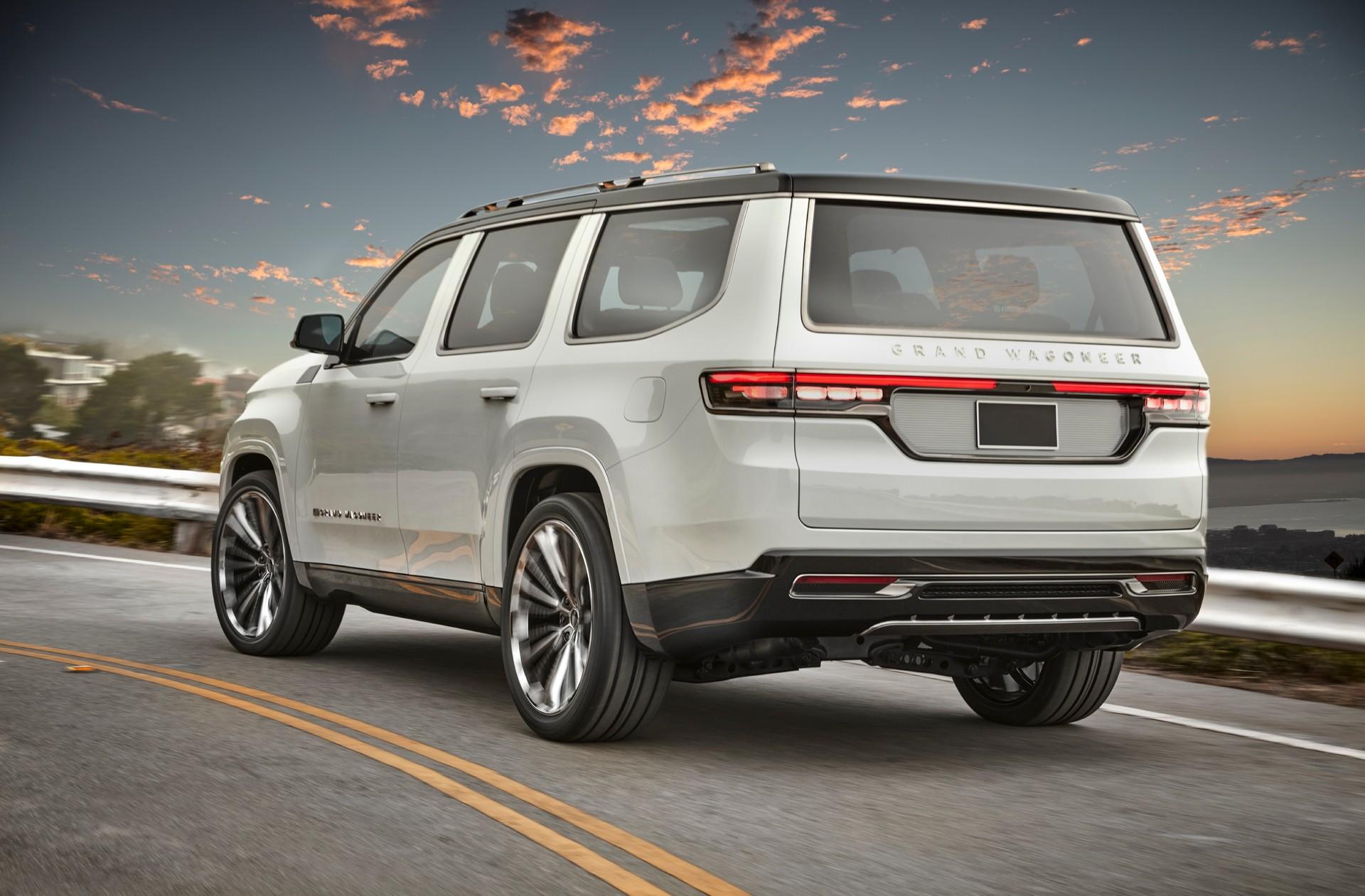 Jeep Grand Wagoneer Concept جیپ گرند واگونیر مفهومی